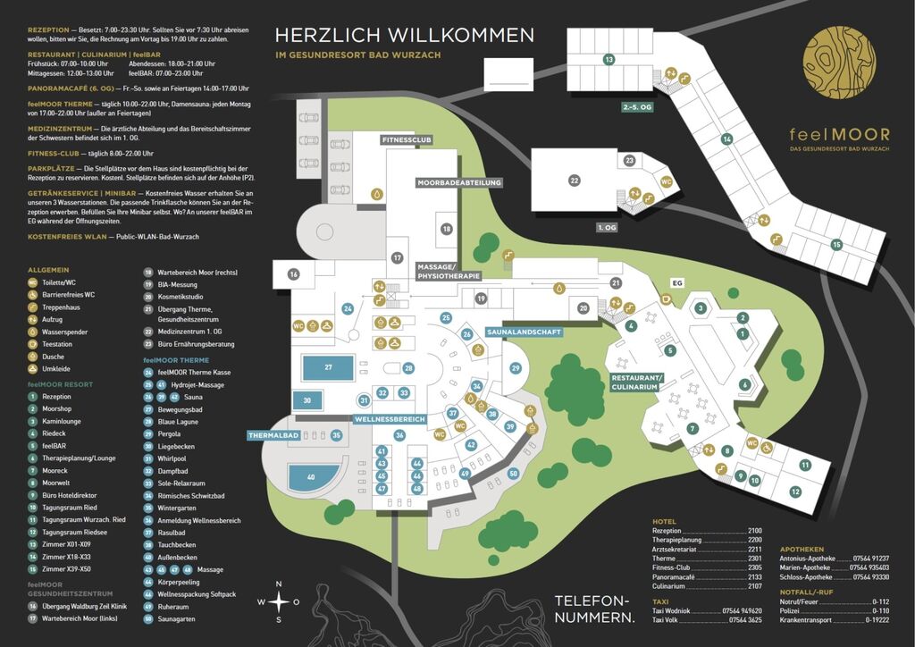 feelMOOR Gesundesort Hotel Bad Wurzach Resortübersicht