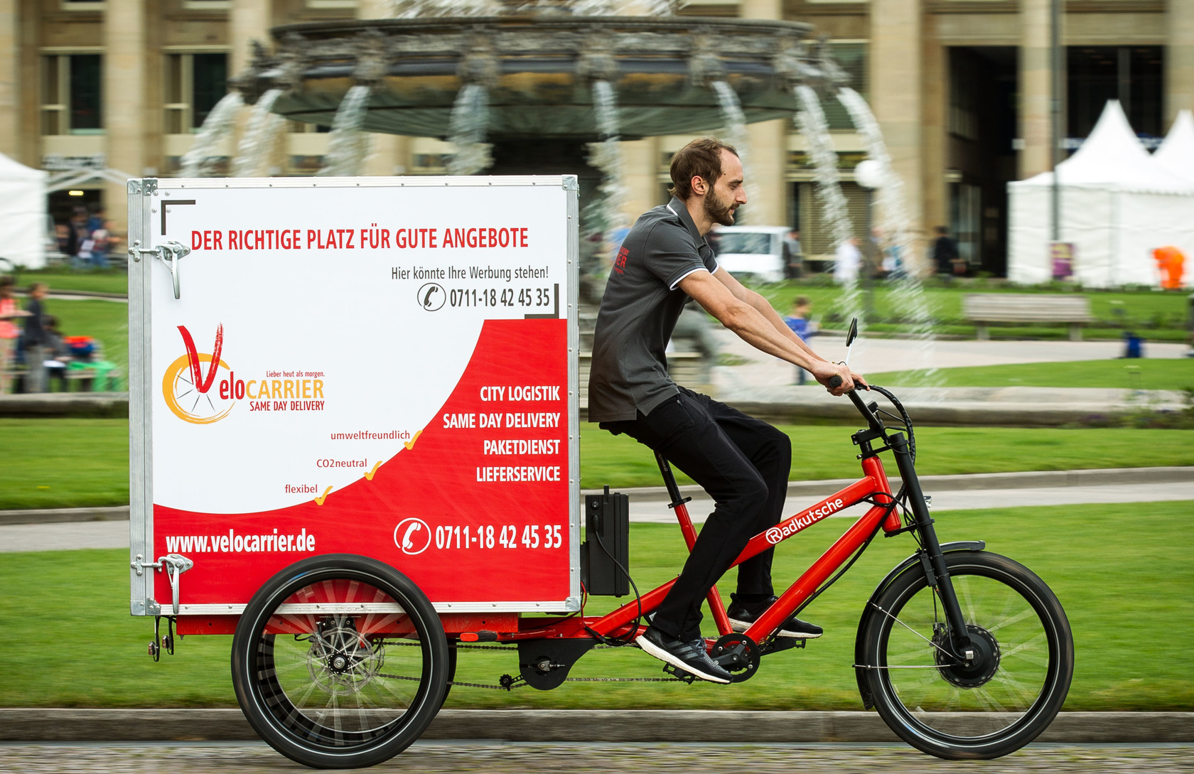 Velocarrier Gmbh E Bike Lieferdienst In Tubingen Stuttgart Esslingen Wurzburg Giessen Bochum Ulm Und Neu Ulm