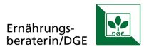 Logo DGE-Ernährungsberater