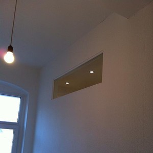 Durchbruch mit Lichtfenster