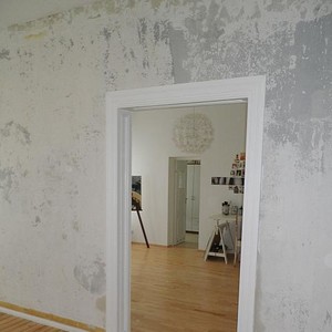 Durchbruch mit selbst gebauter Altbauzarge