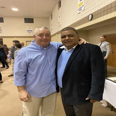 Jimmie with Tim Ayscue