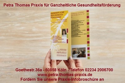 Petra Thomas Köln Praxisbroschüre