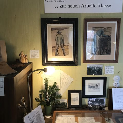 Interieur von Sepp-Mahler-Haus