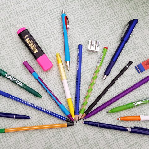 Verschiedene Stifte