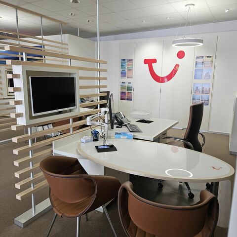 TUI Reisecenter von innen in Gießen