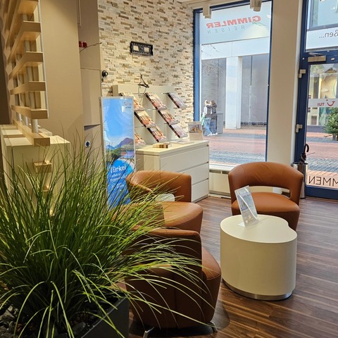 TUI Reisecenter von innen in Gießen