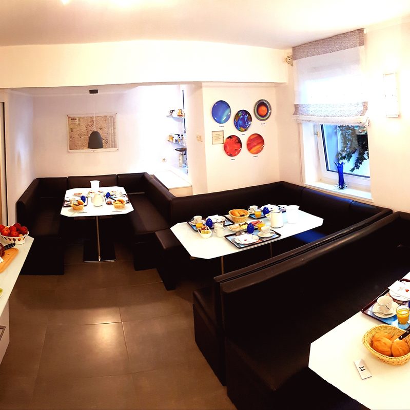 Der Frühstücksraum
