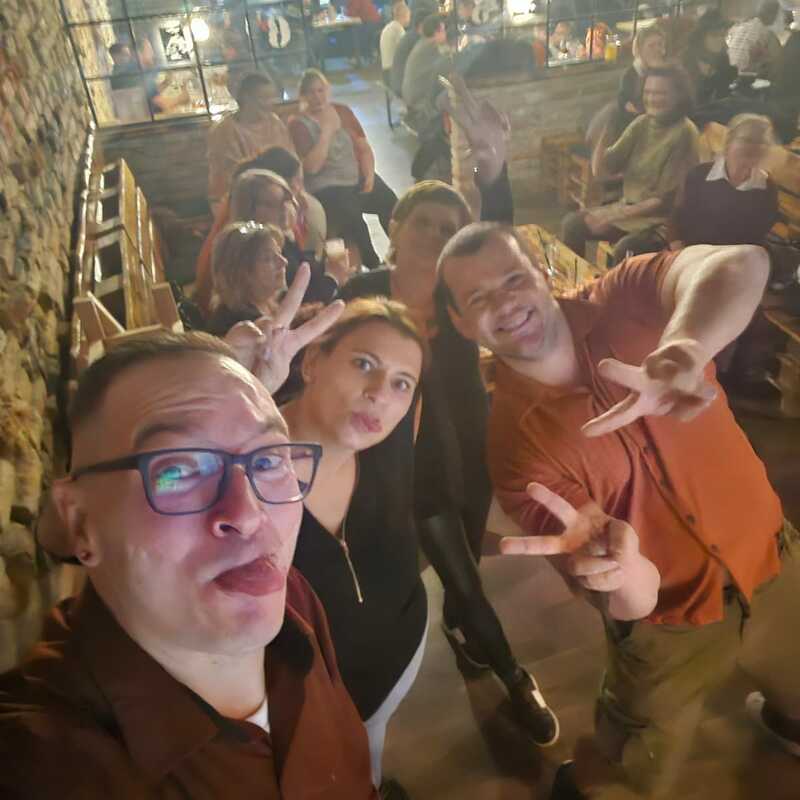 Man sieht wir haben Spaß