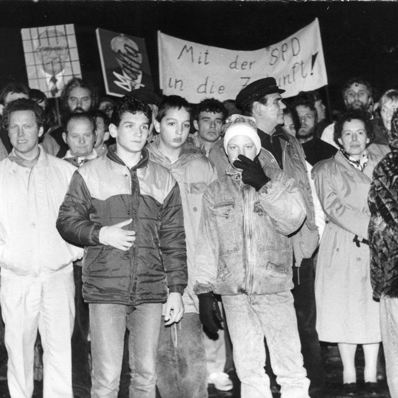 1.	Demonstration in Stendal, Januar 1990