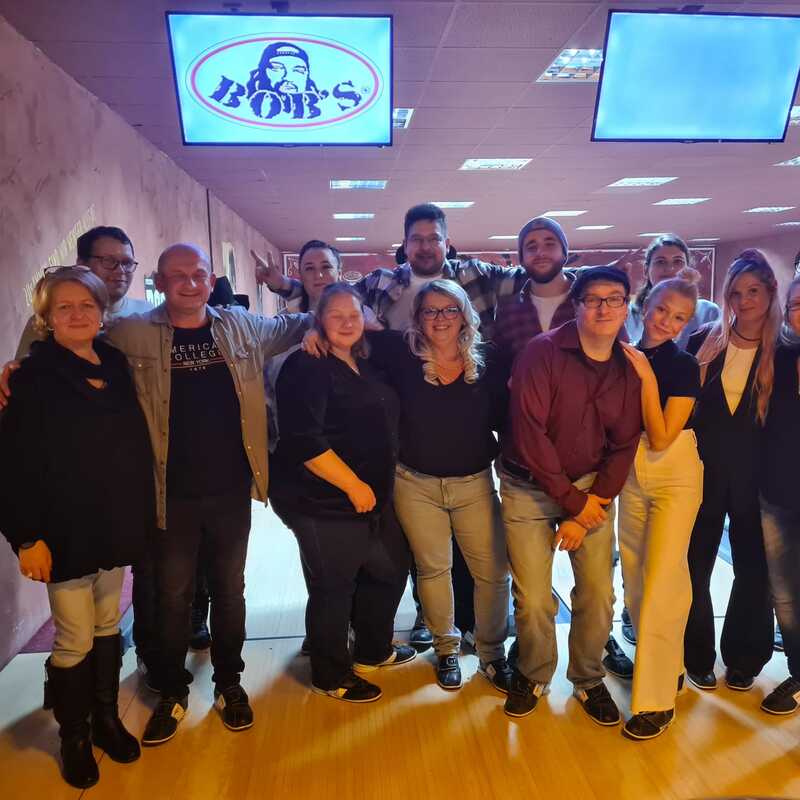 sui cura Weihnachtsfeier, ein voller Erfolg.