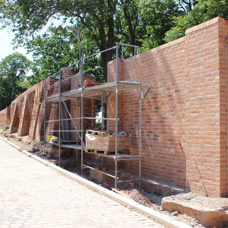 Ergänzung der Stadtmauer