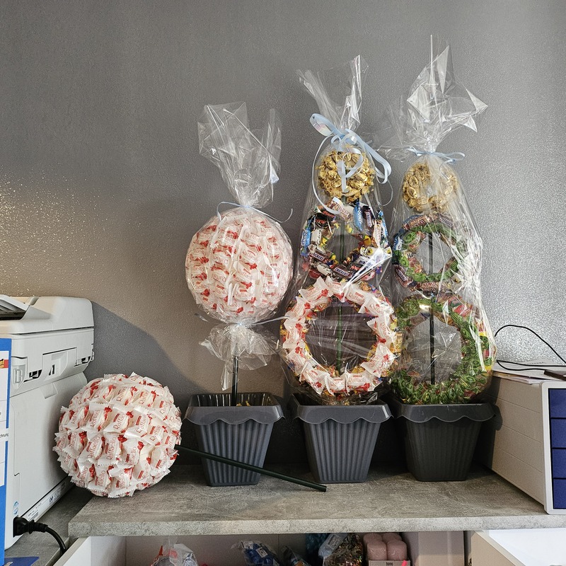 Vorbereitung auf die Jahrestage, alles wird von uns selbst geplant und erstellt