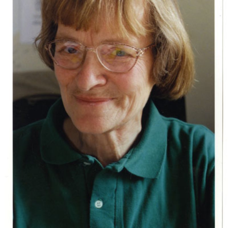 Friedensaktivistin Dr. Erika Drees