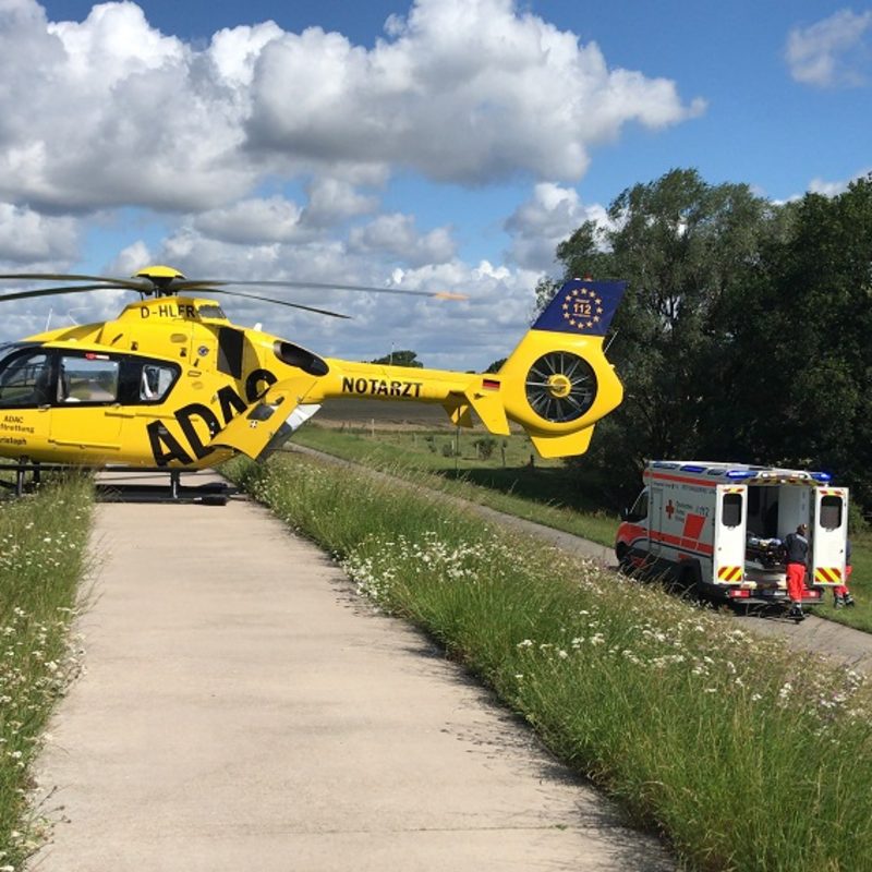 Der Helikopter „Christoph 19“