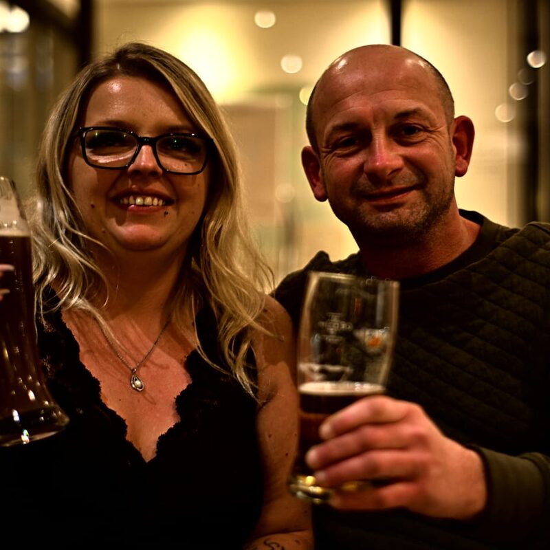 Beide Geschäftsführer Marie-Luise und Mark