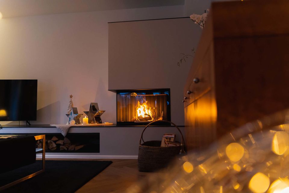 Gemauerter Kaminofen von Spartherm