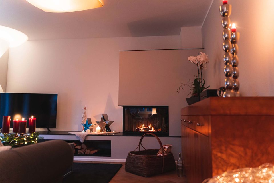 Gemauerter Kaminofen von Spartherm